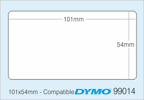 Etiquetas DYMO 99014 Compatibles - Ref.00141